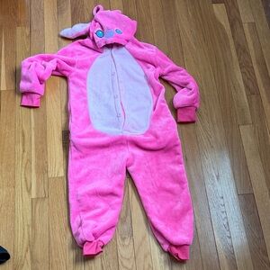 Pink Kids One Piece Costume- angel